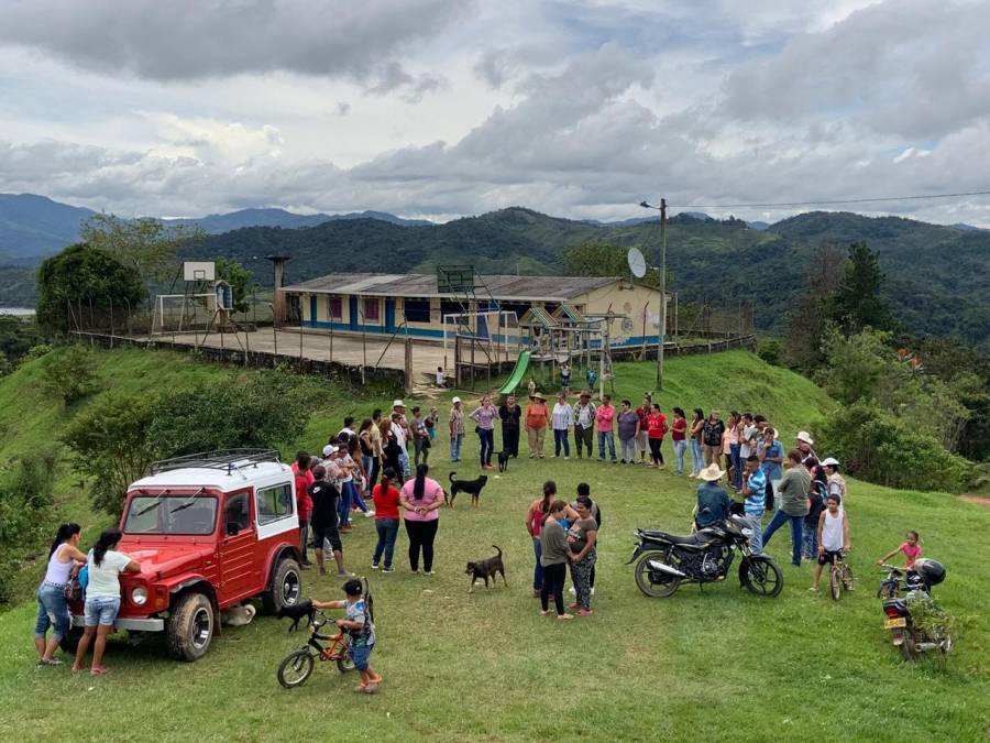 Vereda El Topacio, San Rafael. Foto: Luisa Saldarriaga