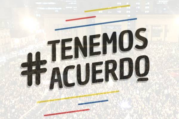 Alegría ciudadana por la paz