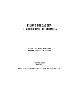 Ciudad educadora: estado del arte en Colombia - 1998